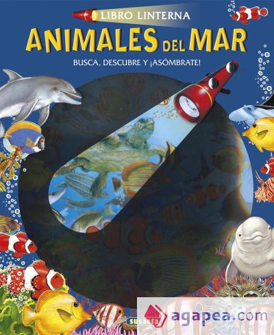 Libro linterna. Animales del mar