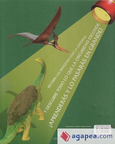 Libro linterna. Dinosaurios