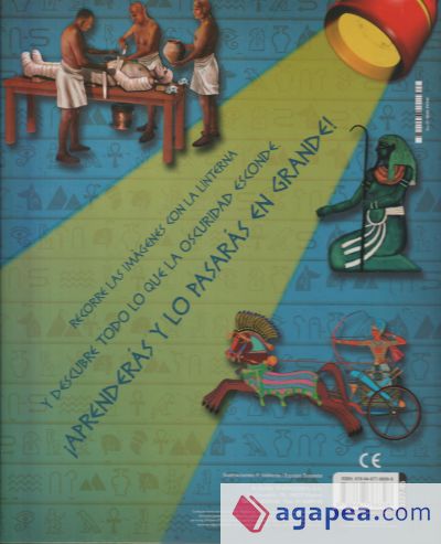 Libro linterna. El antiguo Egipto