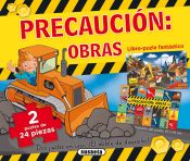 Portada de Libro-puzle fantástico. Precaución: obras