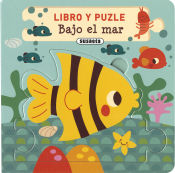 Portada de Libro y puzle. Bajo el mar