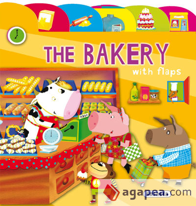 Lift-the-Flap Tab book. The bakery