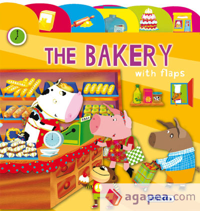 Lift-the-Flap Tab book. The bakery