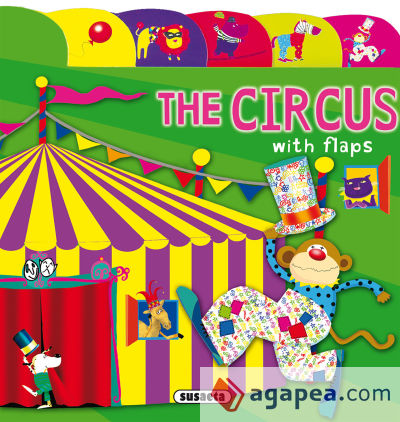 Lift-the-Flap Tab book. The circus