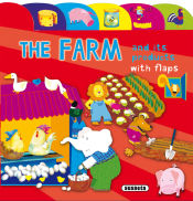 Portada de Lift-the-Flap Tab book. The farm and its products