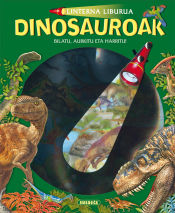 Portada de Linterna liburua. Dinosauroak