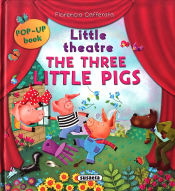 Portada de Little theatre. The three little pigs