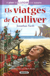 Portada de Llegir amb Susaeta - nivel 4. Els viatges de Gulliver