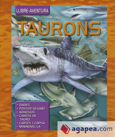 Llibre aventura. Taurons