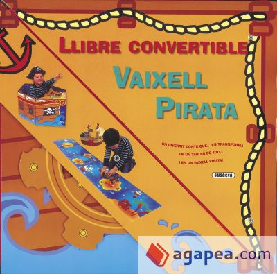 Llibre convertible. Vaixell pirata