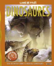 Portada de Llibre de fitxes. Dinosaures