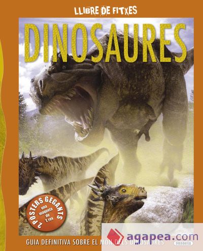 Llibre de fitxes. Dinosaures