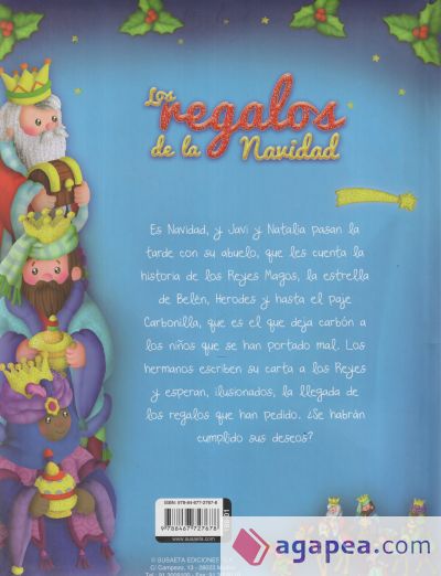 Los regalos de la navidad. La Navidad y los tres Reyes Magos