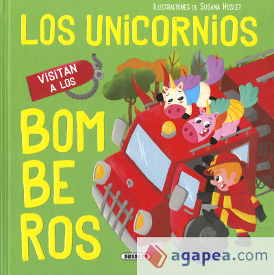 Los unicornios visitan a los bomberos