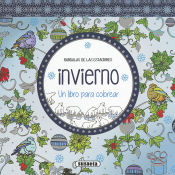 Portada de Mandalas de las estaciones. Invierno. Un libro para colorear