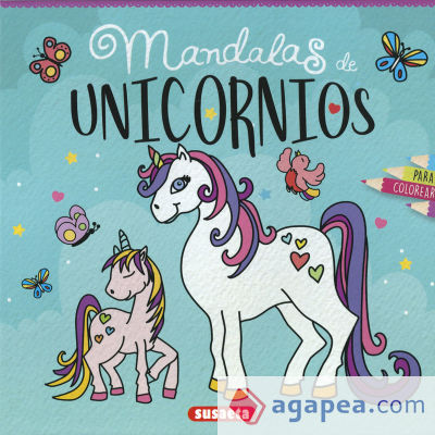 Mandalas de unicornios para colorear