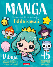 Portada de Manga. Aprendo a dibujar personajes estilo kawaii