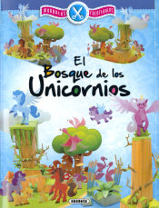 Portada de Maquetas recortables. El bosque de los unicornios