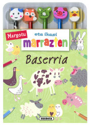 Portada de Margotu eta ikasi marrazten. Baserria