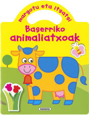 Portada de Margotu eta itsatsi baserriko animaliatxoak