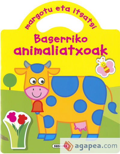 Margotu eta itsatsi baserriko animaliatxoak