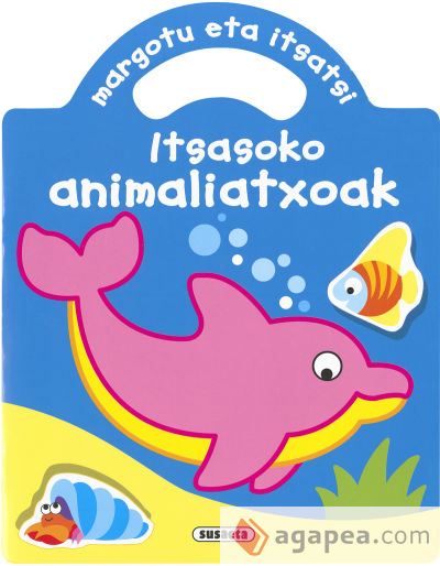 Margotu eta itsatsi itsasoko animaliatxoak