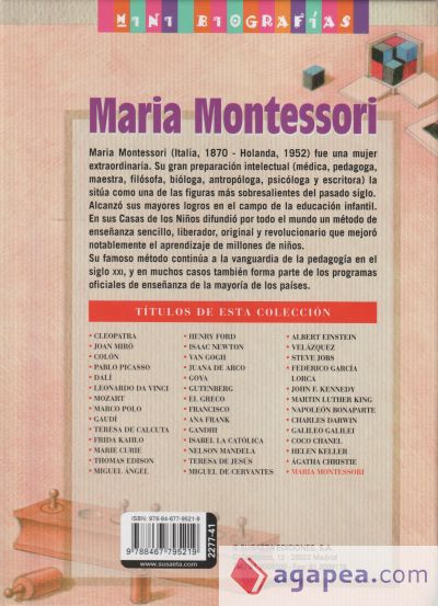 Maria Montessori