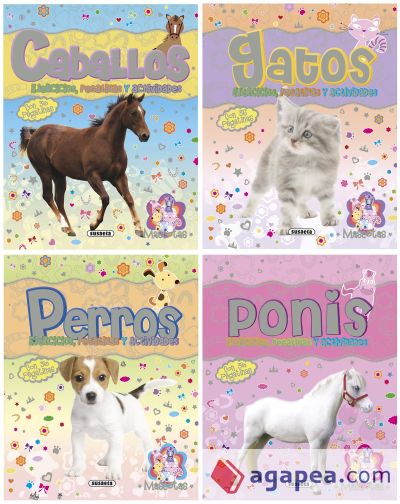 Mascotas con pegatinas