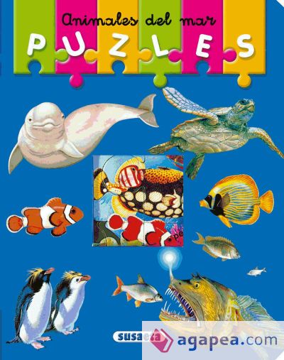 Mi Primer Libro De Puzles. Animales del mar