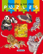 Portada de Mi Primer Libro De Puzles. Animales y sus crías