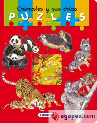 Mi Primer Libro De Puzles. Animales y sus crías