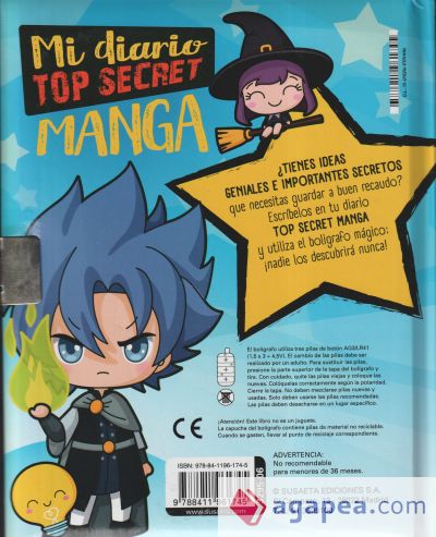 Mi diario Top Secret Manga