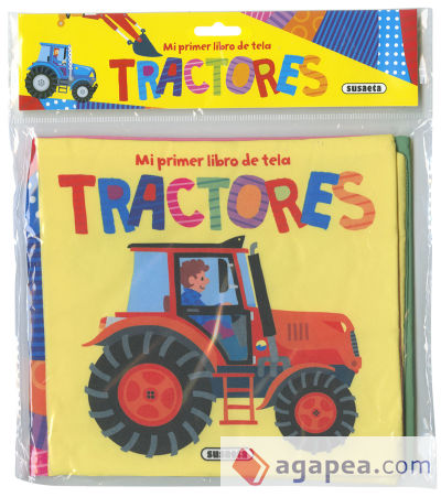 Mi primer libro de tela. Tractores