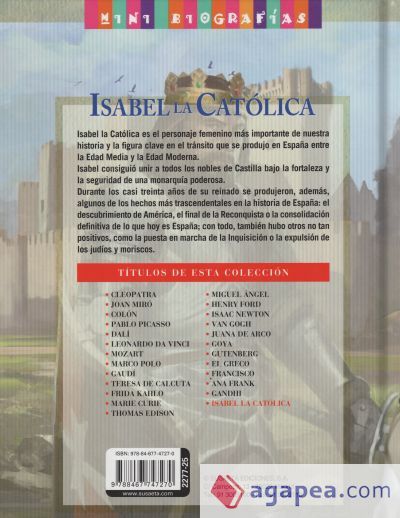 Mini biografías. Isabel la Católica Mini biografías. Isabel la Católica