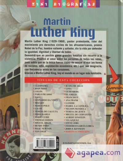 Mini biografías. Martin Luther King