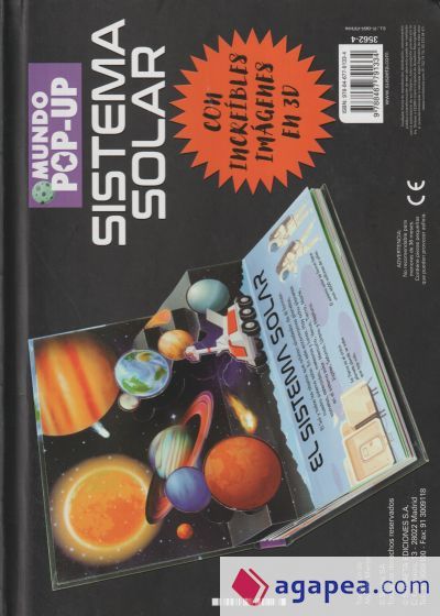 Mundo pop-up. Sistema solar