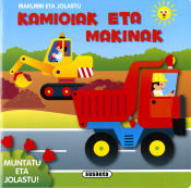 Portada de Muntatu eta jolastu!. Kamioiak eta makinak