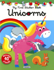 Portada de My First Sticker Book. Unicorns