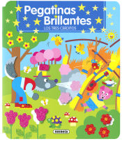 Portada de Pegatinas brillantes. Los tres cerditos