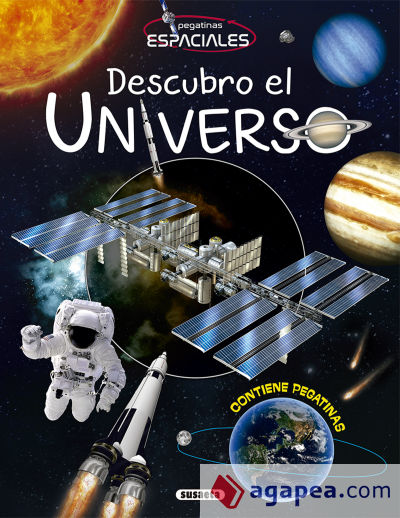 Pegatinas espaciales. Descubro el universo