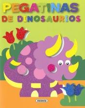 Portada de Pegatinas faciles. Pegatinas de dinosaurios 2