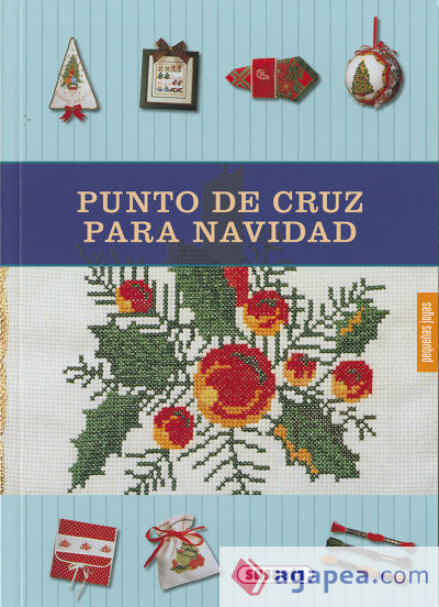 Pequeñas Joyas. Punto de cruz para Navidad