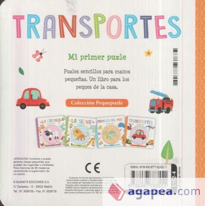 Pequepuzle. Transportes