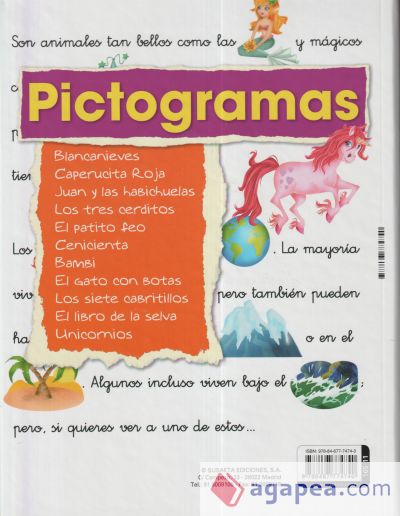 Pictogramas. Unicornios