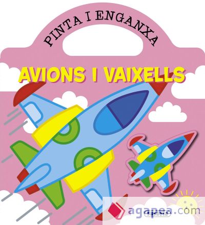 Pinta i enganxa. Avions i vaixells (pinta i enganxa)