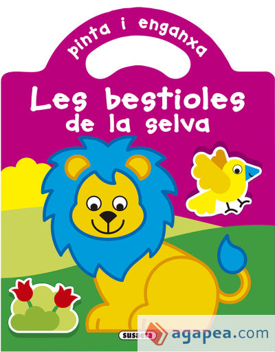 Pinta i enganxa les bestioles de la selva