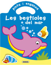 Portada de Pinta i enganxa les bestioles del mar