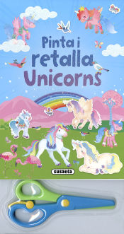 Portada de Pinta i retalla unicorns