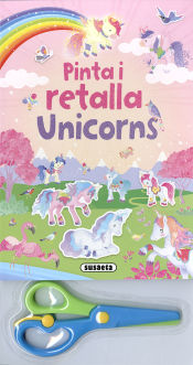 Portada de Pinta i retalla unicorns