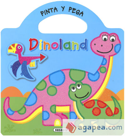 Pinta y pega - Dinoland 1